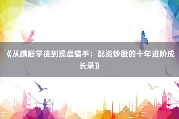 《从蹒跚学徒到操盘猎手：配资炒股的十年进阶成长录》
